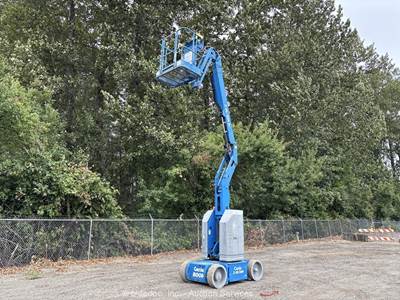 2016 Genie Z-30/20N RJ 30' Electric Articulating Boom Lift Man Aerial bidadoo