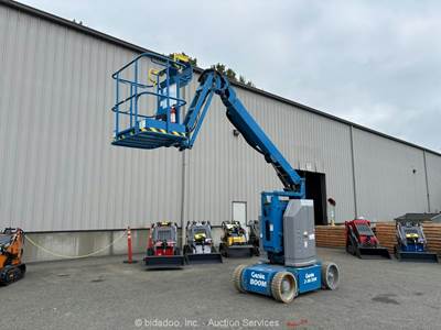 2015 Genie Z-30/20N RJ 30' Electric Articulating Boom Lift Man Aerial bidadoo