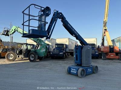 2016 Genie Z-30/20N RJ 30' Electric Articulating Boom Lift Man Aerial bidadoo