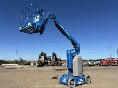 2016 Genie Z-30/20N RJ 30' Electric Articulating Boom Lift Man Aerial bidadoo
