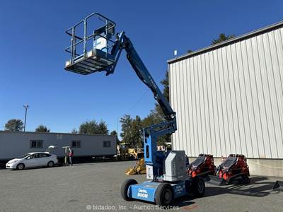 2019 Genie Z-34/22 34' Electric Articulating Boom Lift Manlift Aerial bidadoo