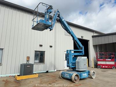2000 Genie Z-34/22N 34' Electric Articulating Boom Lift Aerial Platform bidadoo