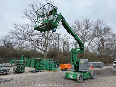 2016 Genie Z-34/22N 34' Electric Articulating Boom Lift Man Aerial Jib bidadoo