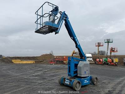 2015 Genie Z-34/22N 34' Electric Articulating Boom Lift Manlift Aerial bidadoo