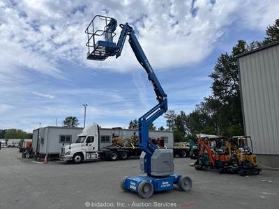 2015 Genie Z-34/22N 34' Electric Articulating Boom Lift Platform Aerial bidadoo