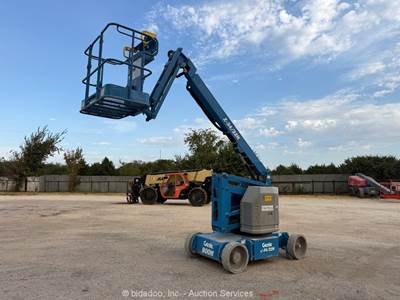 2017 Genie Z-34/22N 34' Electric Articulating Boom Lift Platform Aerial bidadoo