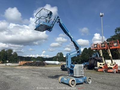2013 Genie Z-34/22N 34' Electric Articulating Boom Lift Platform Aerial bidadoo