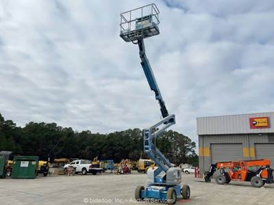 2015 Genie Z-45/25 45' Electric Articulating Boom Lift Man Aerial 48V bidadoo