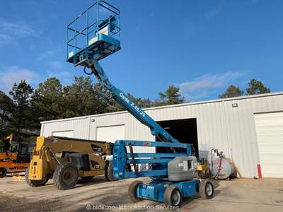 2014 Genie Z-45/25 45' Electric Articulating Boom Lift Man Aerial bidadoo
