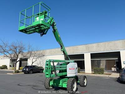 2005 Genie Z-45/25 45' 4WD Diesel Articulating Boom Lift Man Aerial bidadoo