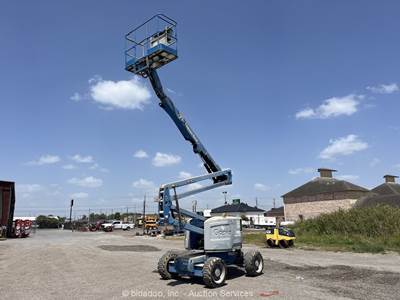 2015 Genie Z-45/25 45' 4WD Diesel Articulating Boom Lift Man Aerial bidadoo