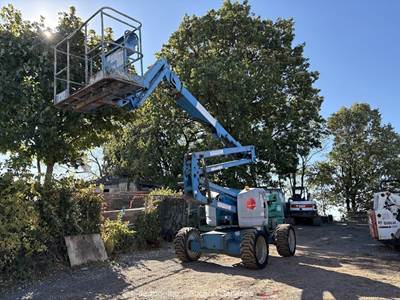 2007 Genie Z-45/25 45' 4WD Diesel Articulating Boom Lift Man Aerial Jib bidadoo