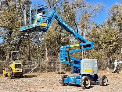 2015 Genie Z-45/25J 45' 4WD Diesel Articulating Boom Lift Man Aerial Jib bidadoo
