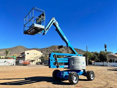 2014 Genie Z-45/25J 45' 4WD Diesel Articulating Boom Lift Manlift Aerial bidadoo