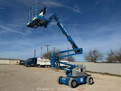 2015 Genie Z-45/25J 45' Electric Articulating Boom Lift Manlift Aerial bidadoo