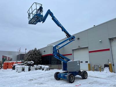 2015 Genie Z-45/25J 45 4WD Dual Fuel Articulating Boom Lift Man Aerial bidadoo