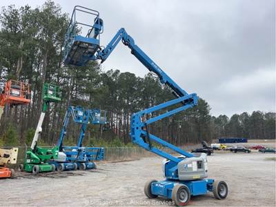 2013 Genie Z-45/25J 45' Electric Articulating Boom Lift Man Aerial 48V bidadoo