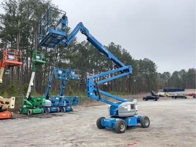 2012 Genie Z-45/25J 45' Electric Articulating Boom Lift Man Aerial 48V bidadoo