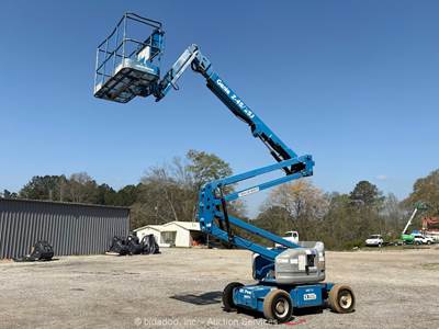 2013 Genie Z-45/25J 25' Electric Articulating Boom Lift Man Aerial bidadoo