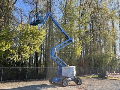 2017 Genie Z-45/25J 45' 4WD D/F Articulating Boom Lift Aerial Manlift bidadoo
