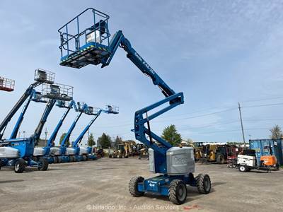 2016 Genie Z-45/25J 45' 4WD Diesel Articulating Boom Lift Man bidadoo -Repair