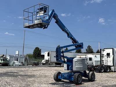 2015 Genie Z-45/25J 45' 4WD Diesel Articulating Boom Lift Man Aerial Jib bidadoo