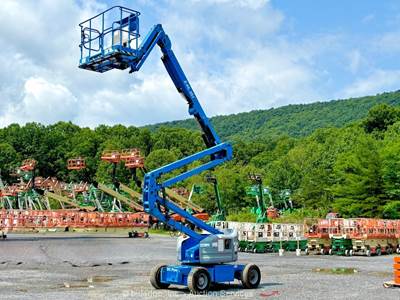2014 Genie Z-45/25J 45' Electric Articulating Boom Lift Platform Aerial bidadoo