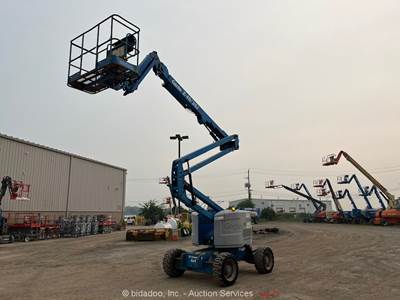 2014 Genie Z-45/25J 45' 4WD Diesel Articulating Boom Lift Manlift Aerial bidadoo