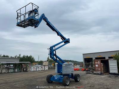2016 Genie Z-45/25J 45' 4WD Diesel Articulating Boom Lift Man Aerial Jib bidadoo