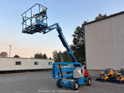 2018 Genie Z-45/25J 45' Electric Articulating Boom Lift Manlift Aerial bidadoo