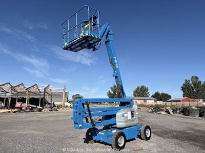 2016 Genie Z-45/25J 45’ Electric Articulating Boom Lift Man Aerial Jib bidadoo