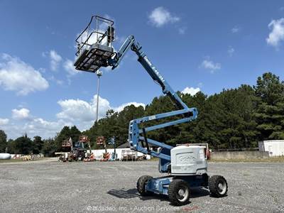 2016 Genie Z-45/25J 46' 4WD Diesel Articulating Boom Lift Man Aerial Jib bidadoo