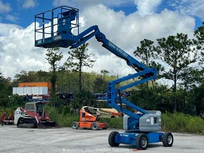 2014 Genie Z-45/25J 45' Electric Articulating Boom Lift Platform Aerial bidadoo