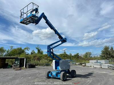 2016 Genie Z-45/25J 46' 4WD Diesel Articulating Boom Lift Man Aerial bidadoo