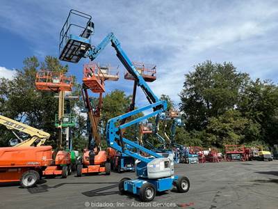 2014 Genie Z-45/25J 45' Electric Articulating Boom Lift Platform Aerial bidadoo