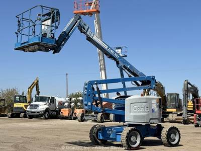 2018 Genie Z-45/25J 45' 4WD Diesel Articulating Boom Lift Man Aerial Jib bidadoo