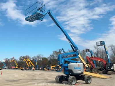 2016 Genie Z-62/40 4WD 62' Articulating Boom Lift Man Aerial Platform bidadoo