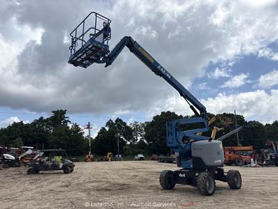 2017 Genie Z-62/40 62' 4WD Diesel Articulating Boom Lift Man Aerial Jib bidadoo