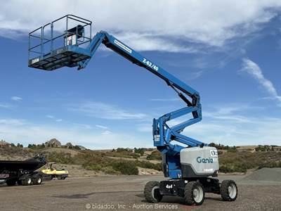 2016 Genie Z-62/40 62' 4WD D/F Articulating Boom Lift Platform Aerial bidadoo