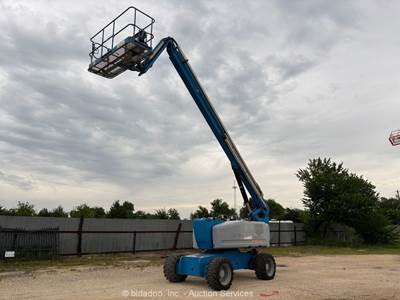 2016 Genie Z-80/60 80' 4WD Diesel Articulating Boom Lift Manlift Aerial bidadoo