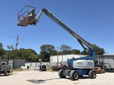 2018 Genie Z-80/60 80' 4WD Diesel Articulating Boom Lift Man bidadoo -Repair