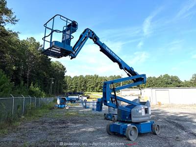 2012 Genie Z-40/23N  40' Electric Articulating Boom Lift Man Platform bidadoo