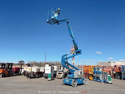 2018 Genie Z-40/23N RJ 40' Electric Articulating Boom Lift Man Aerial bidadoo