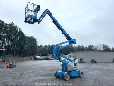 2013 Genie Z-40/23N RJ 40' Electric Articulating Boom Lift Man Aerial bidadoo