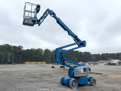 2014 Genie Z-40/23N RJ 40' Electric Articulating Boom Lift Platform Jib bidadoo