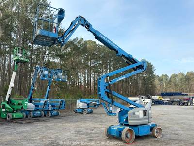 2013 Genie Z-40/23N RJ 40' Electric Articulating Boom Lift Man Aerial bidadoo