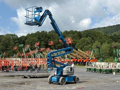 2014 Genie Z-40/23N RJ 40' Electric Articulating Boom Lift Man Aerial bidadoo