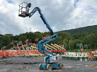 2015 Genie Z-40/23N RJ 40' Electric Articulating Boom Lift Man Aerial bidadoo