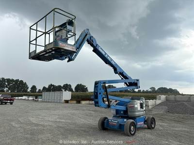 2014 Genie Z45/25J 45’ Electric Articulating Boom Lift Man Aerial Jib bidadoo