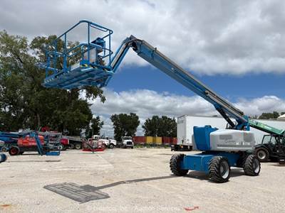 2015 Genie Z80/60J 78' 4WD Diesel Articulating Boom Lift Man Aerial bidadoo